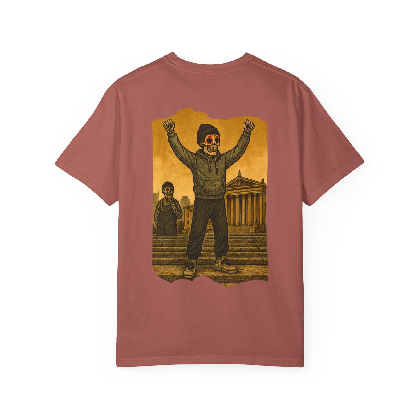 "Undead Underdog" – Skeleton Victory Steps Tee