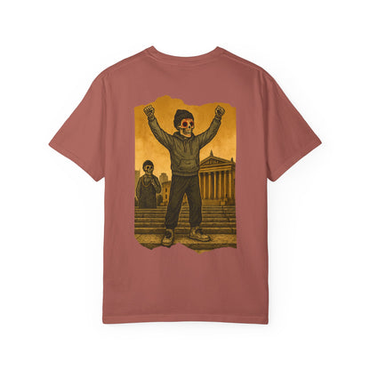 "Undead Underdog" – Skeleton Victory Steps Tee