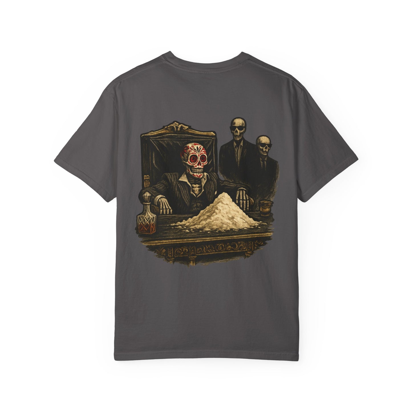 "The Bonefather" – Skeleton Crime Boss at the Throne Tee