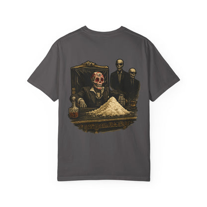 "The Bonefather" – Skeleton Crime Boss at the Throne Tee