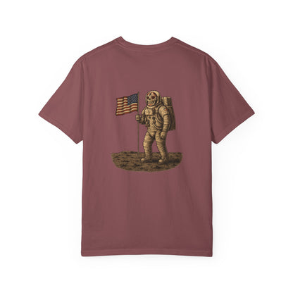 "One Small Step for Death" – Skeleton Astronaut Moon Landing Tee