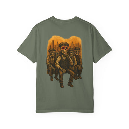 "Bones of the Builders" – Skeleton Workers of Old NYC Tee