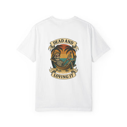 Dead and Loving It – Island Skeleton Tee