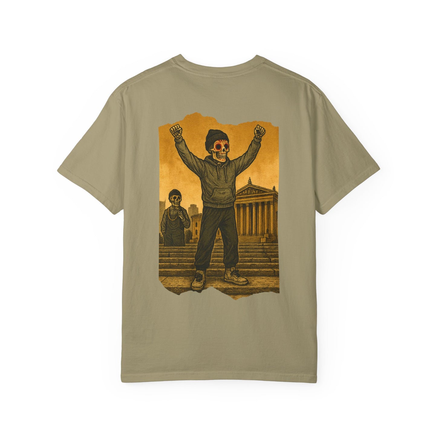 "Undead Underdog" – Skeleton Victory Steps Tee