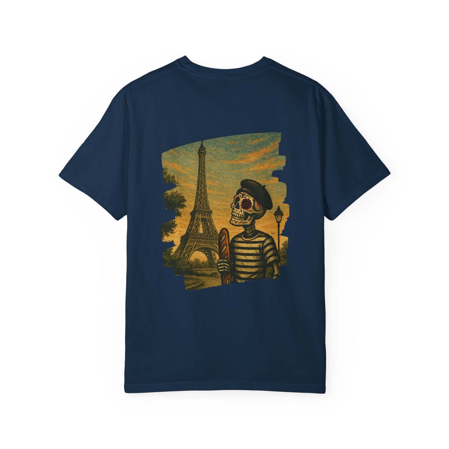 "Baguette to the Bone" – Skeleton in Paris Tee