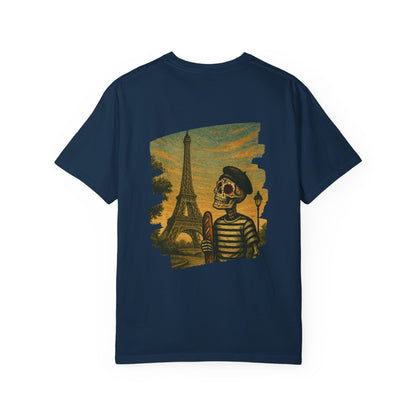 "Baguette to the Bone" – Skeleton in Paris Tee