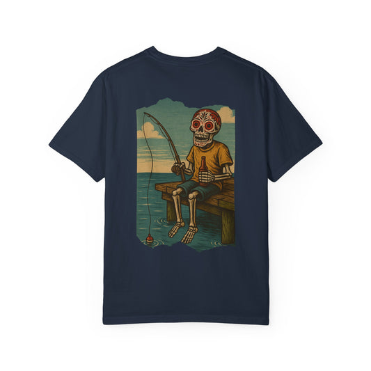 "Dead Calm" – Skeleton Dockside Fishing Tee