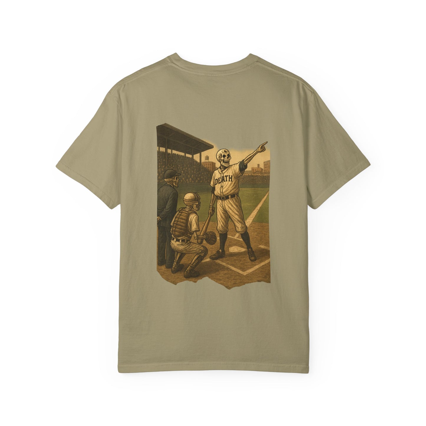 "Callin' My Shot" – Skeleton Baseball Legend Tee