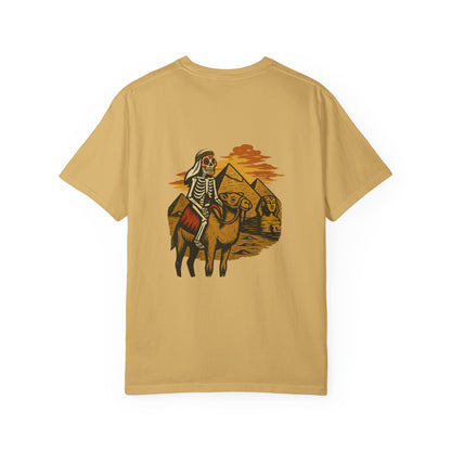 “Pharaoh’s Ride” – Skeleton Camel Trek Tee