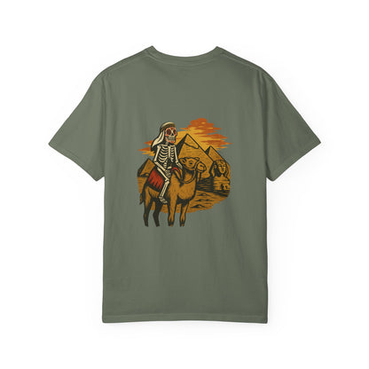 “Pharaoh’s Ride” – Skeleton Camel Trek Tee