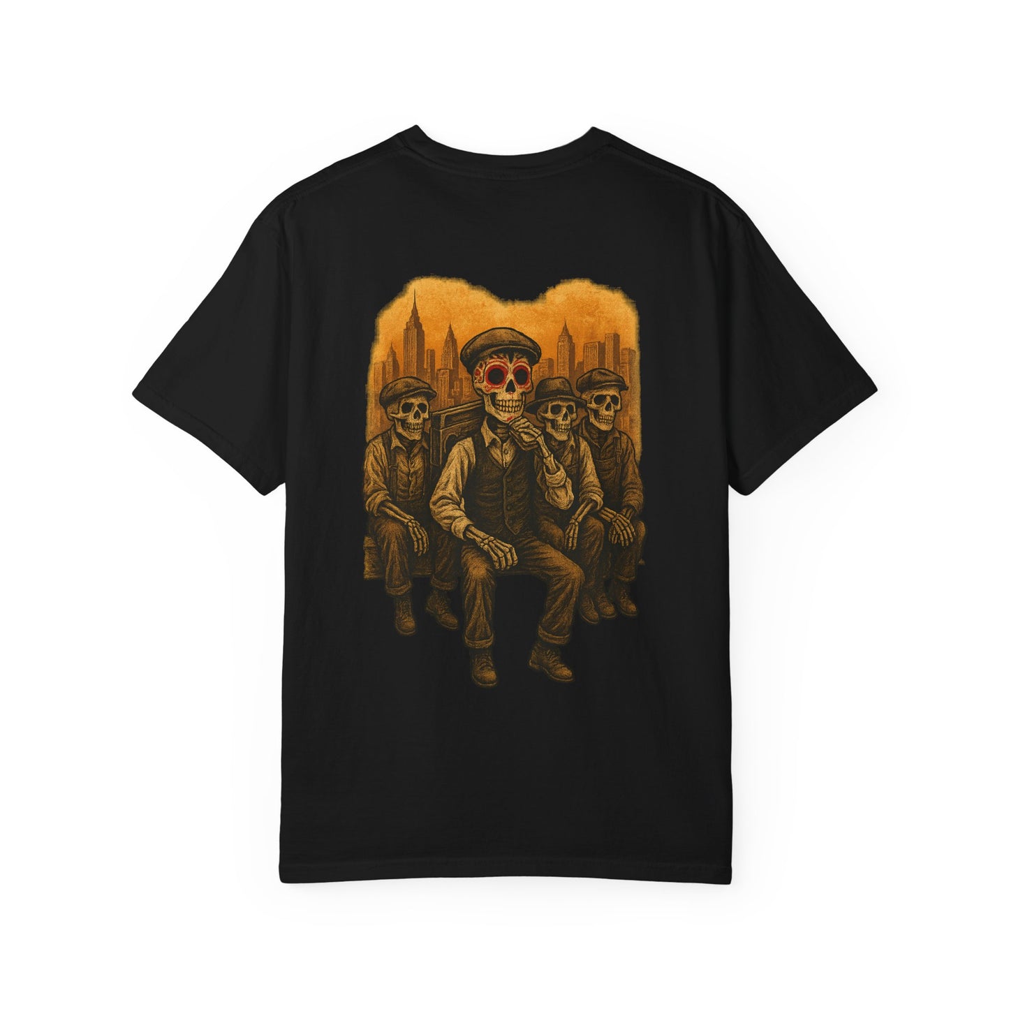 "Bones of the Builders" – Skeleton Workers of Old NYC Tee