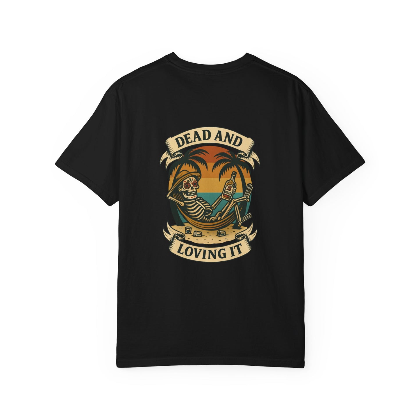 Dead and Loving It – Island Skeleton Tee