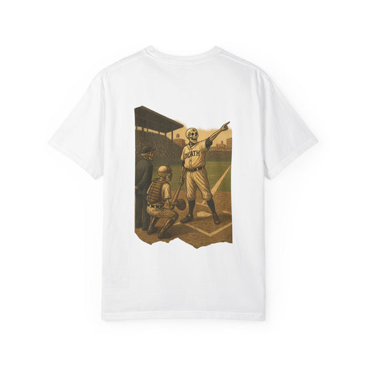 "Callin' My Shot" – Skeleton Baseball Legend Tee