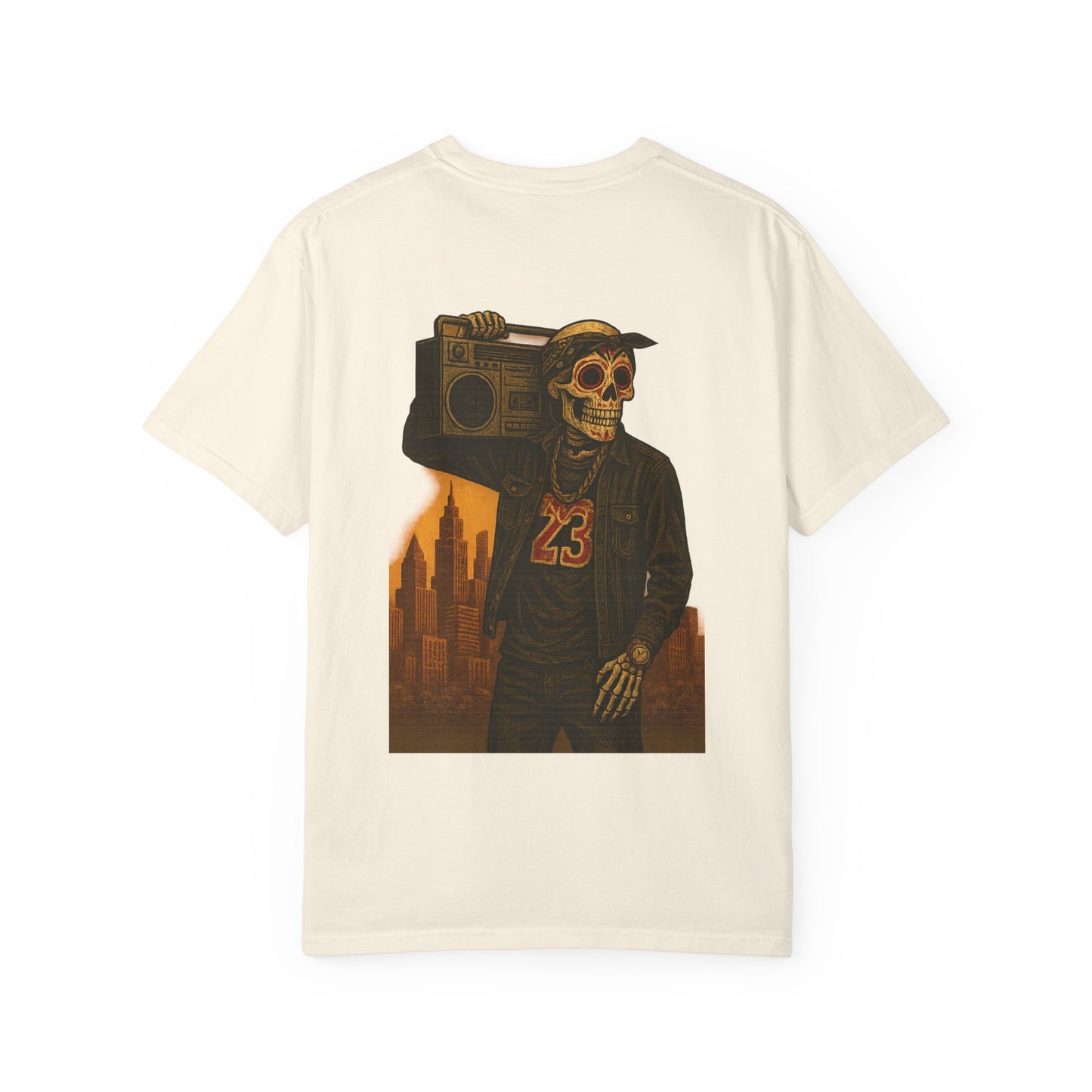 "Back from the Bronx" – Skeleton Boombox Legend Tee