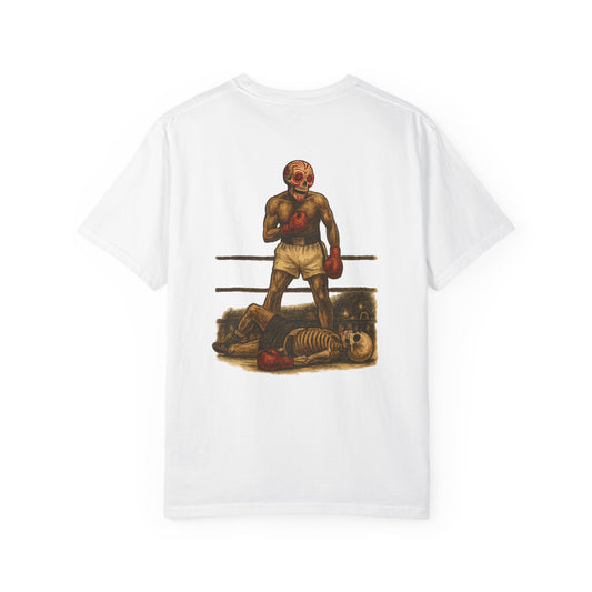 "Death by Knockout" – Skeleton Boxing Legend Tee